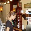 Friendly hostess